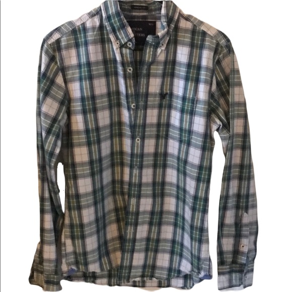 American Eagle Outfitters Other - American Eagle Plaid button down  s/p